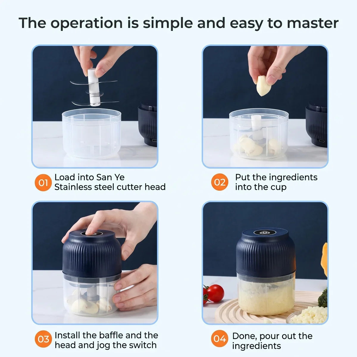 Portable Electric Chopper - Everyone Buying it